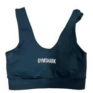 Gymshark Dark Hunter Green Padded Sports Bra Size Small